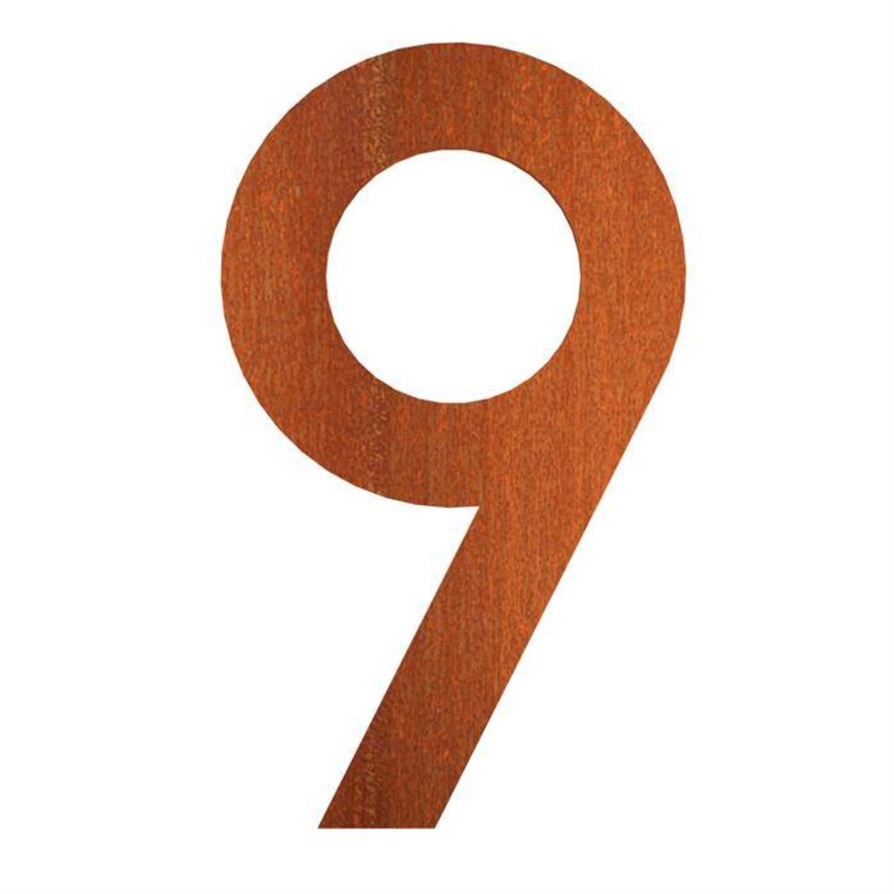 cortenstaal 12 cm, nr. 9 cortenstaal 12 cm, nr. 9