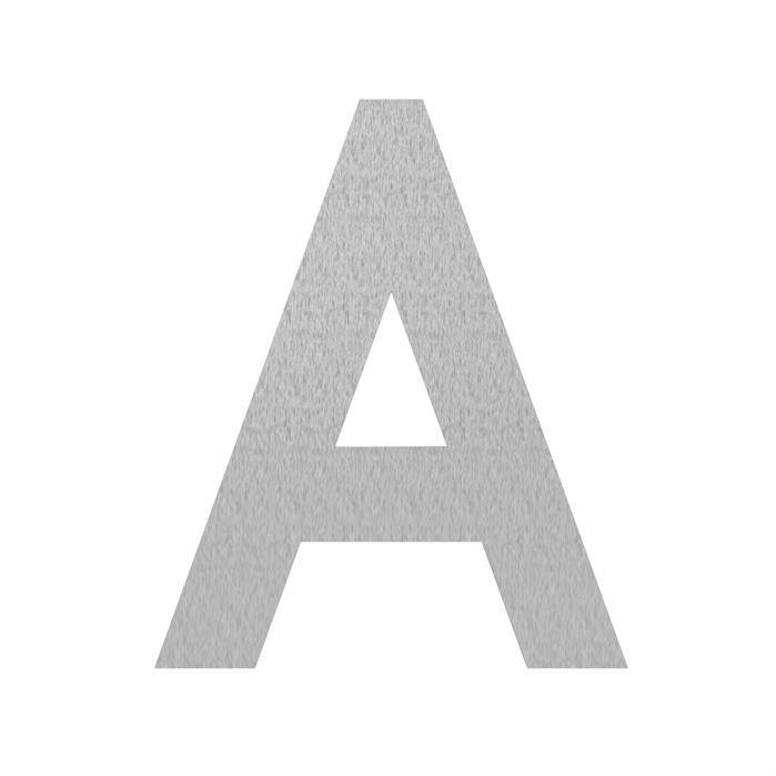 RVS 9 cm, letter A afbeelding