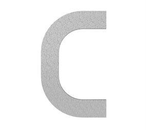 RVS 9 cm, letter C