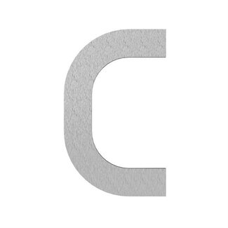 RVS 9 cm, letter C