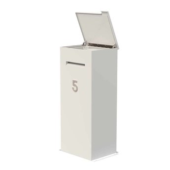 Case aluminium pakketbrievenbus