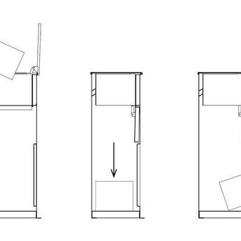 Case aluminium pakketbrievenbus