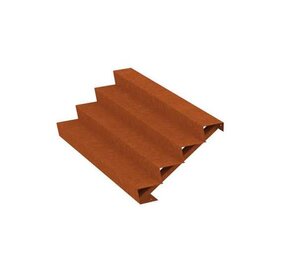 Trap Cortenstaal 200 cm breed Trap Cortenstaal 200 cm breed
