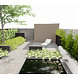 Tuinmuur aluminium 300 x 15 x h 80 cm Tuinmuur aluminium 300 x 15 x h 80 cm