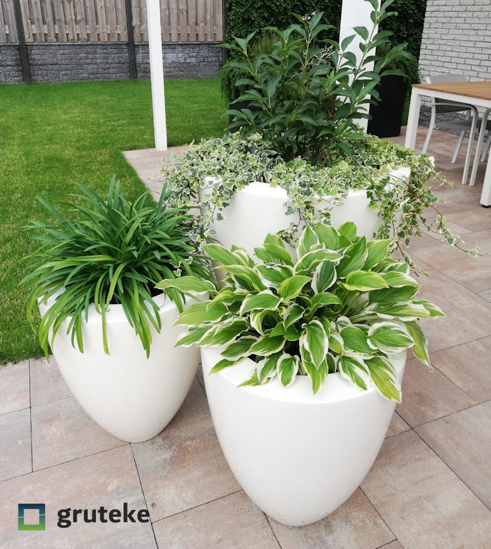 CANNA polyester 50x90 cm ronde plantenbak