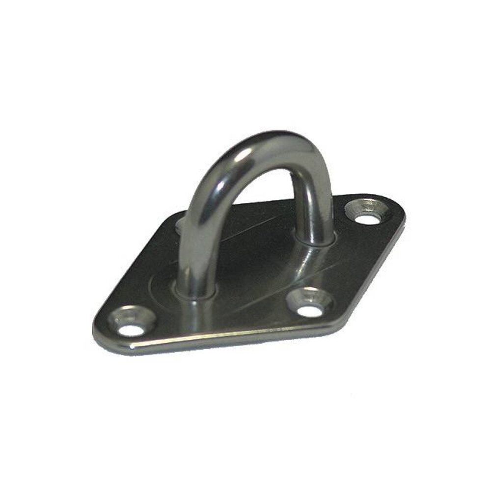 Nesling Plaat met oog RVS Nesling Plaat met oog RVS