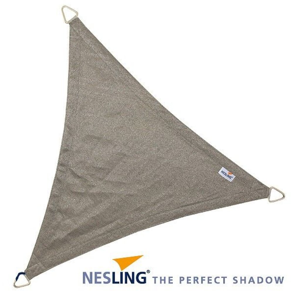 Nesling Coolfit 3.6 x 3.6 x 3.6 m antraciet schaduwdoek Nesling Coolfit 3.6 x 3.6 x 3.6 m antraciet schaduwdoek