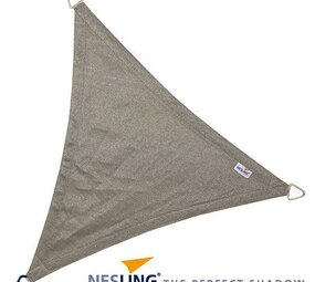 Nesling Coolfit 3.6 x 3.6 x 3.6 m antraciet schaduwdoek Nesling Coolfit 3.6 x 3.6 x 3.6 m antraciet schaduwdoek
