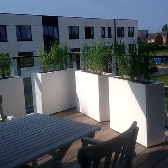 FLORIDA aluminium 100x40x80 cm plantenbak