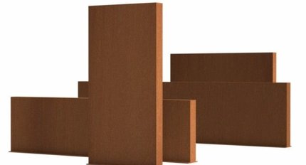 Cortenstaal tuinmuren