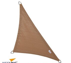 Nesling Coolfit 5 x 5 x 7.1 m zand schaduwdoek Nesling Coolfit 5 x 5 x 7.1 m zand schaduwdoek