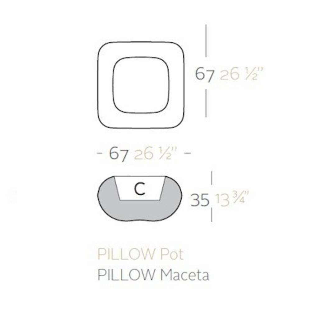 Vondom PILLOW POT Vondom PILLOW POT