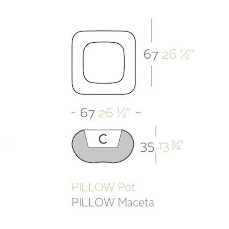 Vondom PILLOW POT Vondom PILLOW POT