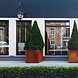 Andes cortenstaal 140x140x40 cm plantenbak Andes cortenstaal 140x140x40 cm plantenbak