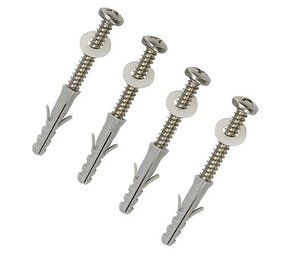 SLV Schroeven set 4/stuks RVS