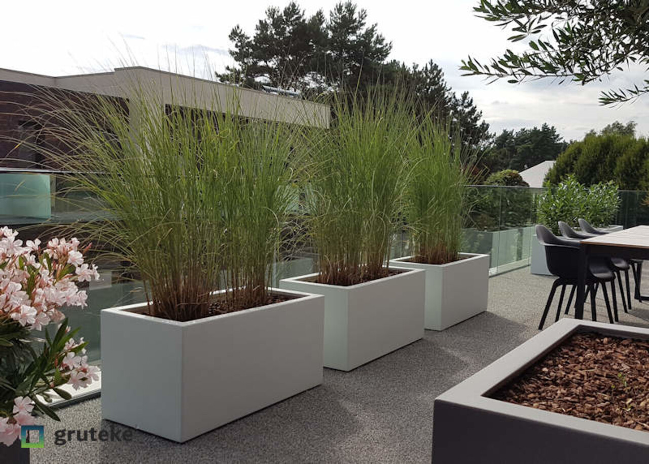 Buxus polyester 200x40x40 cm plantenbak Buxus polyester 200x40x40 cm plantenbak