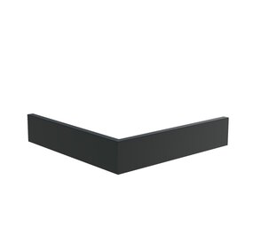 Keerwand aluminium 100 x 100  x 20 cm buitenhoek Keerwand aluminium 100 x 100  x 20 cm buitenhoek