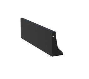 Keerwand aluminium 100 x 30 cm recht Keerwand aluminium 100 x 30 cm recht