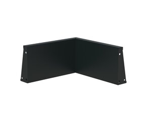 Keerwand aluminium 50 x 50 x 30 cm binnenhoek Keerwand aluminium 50 x 50 x 30 cm binnenhoek