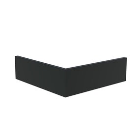 Keerwand aluminium 100 x 100 x 30 cm buitenhoek Keerwand aluminium 100 x 100 x 30 cm buitenhoek