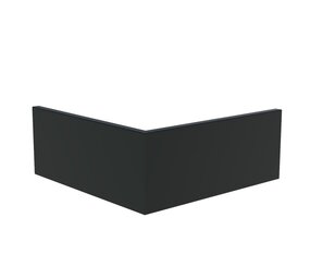 Keerwand aluminium 100 x 100 x 40 cm buitenhoek