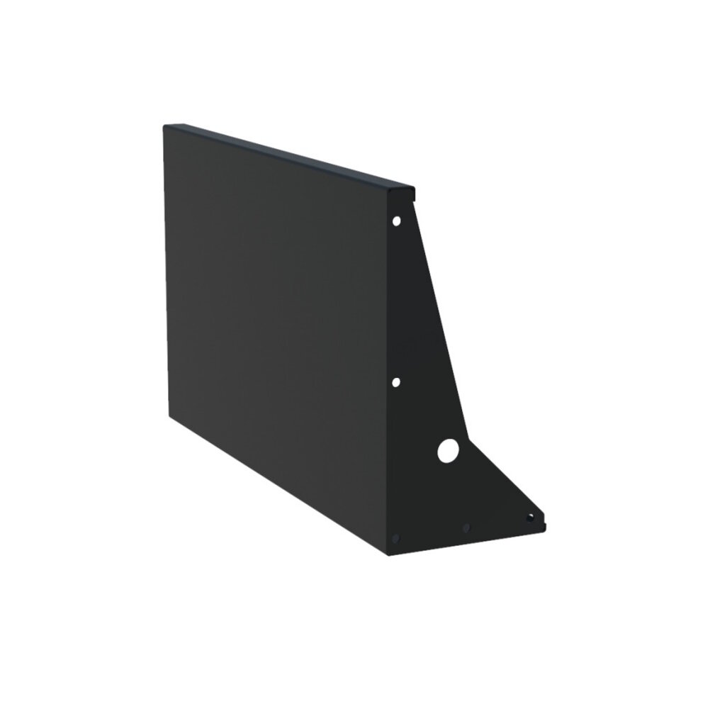 Keerwand aluminium 100 x 60 cm recht Keerwand aluminium 100 x 60 cm recht