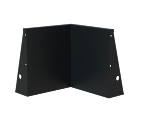 Keerwand aluminium 50 x 50 x 60 cm binnenhoek