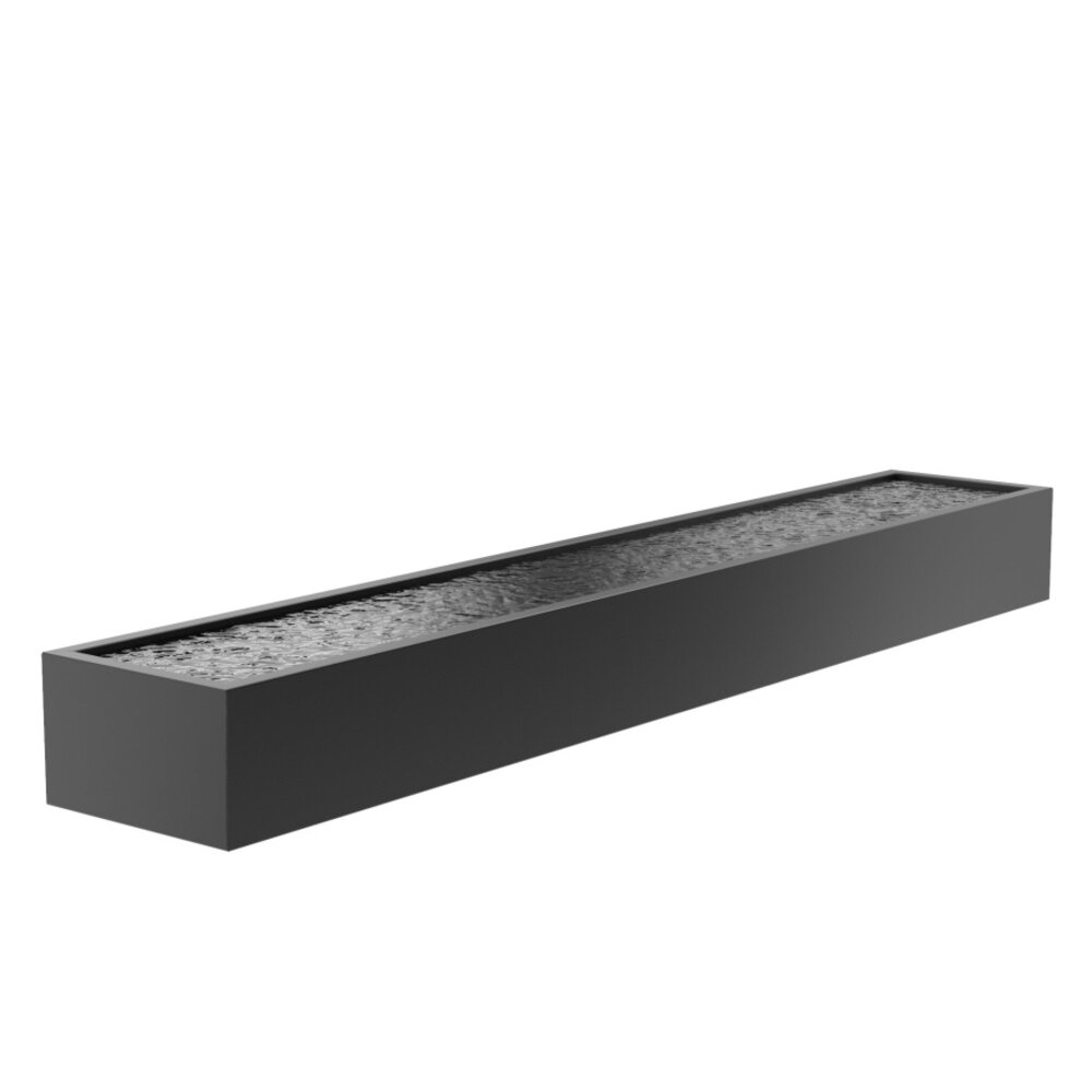 Vijver aluminium 600 x 100 x 60 cm Vijver aluminium 600 x 100 x 60 cm