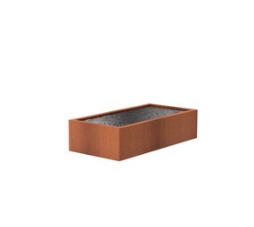 Vijver cortenstaal 250 x 125 x 60 cm Vijver cortenstaal 250 x 125 x 60 cm