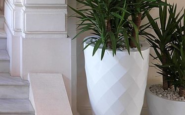 Kunststof bloempotten