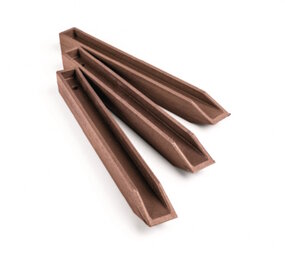 Ecoo Ecopic paaltje BRUIN 38 cm, 10 st. Ecoo Ecopic paaltje BRUIN 38 cm, 10 st.
