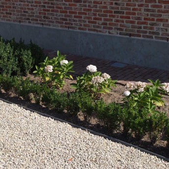 ECO-oh Ecolat GRIJS recht 14 cm x 10 mm, lengte 1.2 m, 4 st.