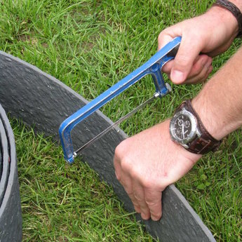 ECO-oh Ecolat GRIJS opgerold 14 cm x 7 mm, lengte 25 m.