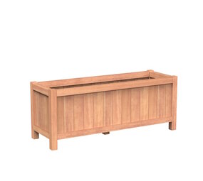 Valencia 150x50x60 cm houten bloembak Valencia 150x50x60 cm houten bloembak