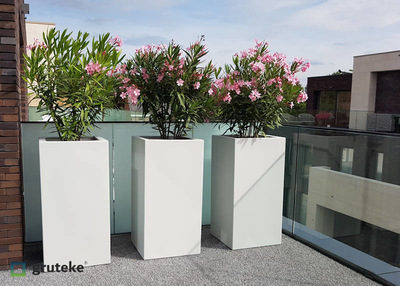 Buxus polyester 40x40x60 cm plantenbak