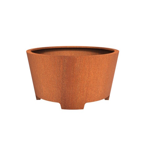 CADO cortenstaal 150x80 cm bloempot met poten