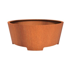 CADO cortenstaal 200x80 cm bloempot met poten CADO cortenstaal 200x80 cm bloempot met poten