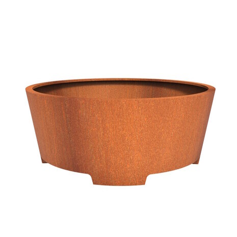 CADO cortenstaal 200x80 cm bloempot met poten CADO cortenstaal 200x80 cm bloempot met poten