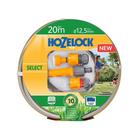 Hozelock Select slangset Ø 12,5 mm 20 meter inclusief startset Hozelock Select slangset Ø 12,5 mm 20 meter inclusief startset
