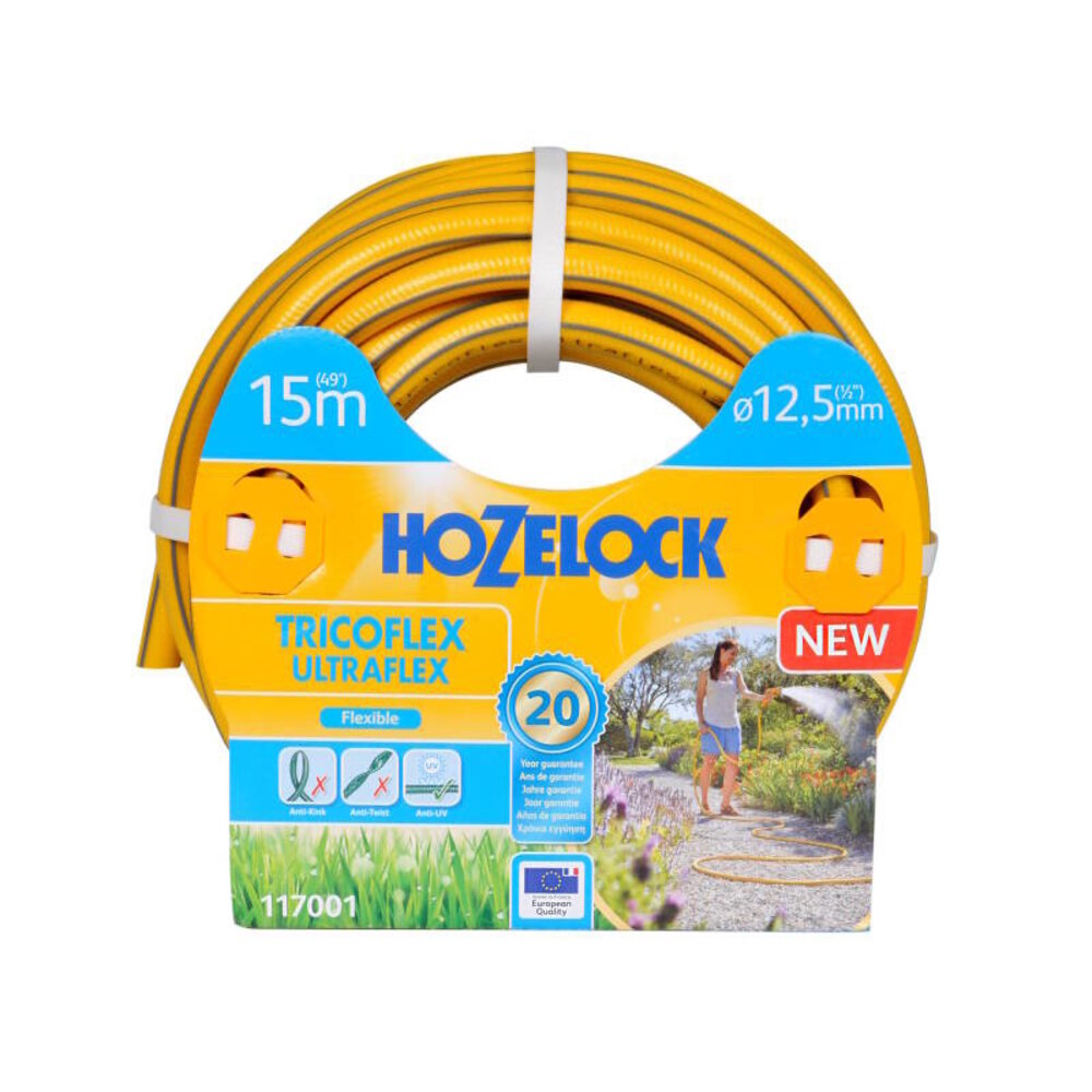Hozelock Tricoflex Ultraflex slang Ø 12,5 mm 15 meter Hozelock Tricoflex Ultraflex slang Ø 12,5 mm 15 meter