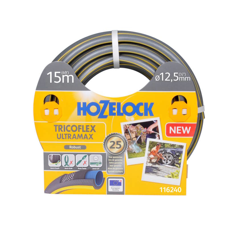 Hozelock Tricoflex Ultramax slang Ø 12.5 mm 15 meter