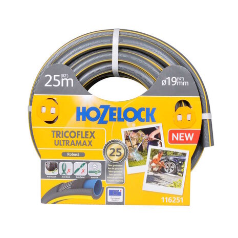 Hozelock Tricoflex Ultramax slang Ø 19 mm 25 meter Hozelock Tricoflex Ultramax slang Ø 19 mm 25 meter