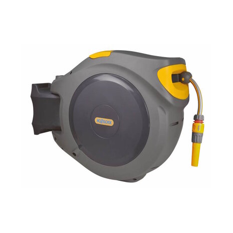 Hozelock Flowmax Auto Reel 30 m zelfoprollende muurhaspel Hozelock Flowmax Auto Reel 30 m zelfoprollende muurhaspel