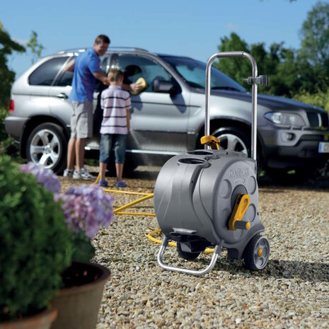 Hozelock Compact Cart slangenwagen + 30 m. slang