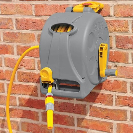Hozelock Compact Reel 25 m wandslangbox Hozelock Compact Reel 25 m wandslangbox