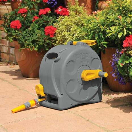 Hozelock Compact Reel 25 m wandslangbox Hozelock Compact Reel 25 m wandslangbox