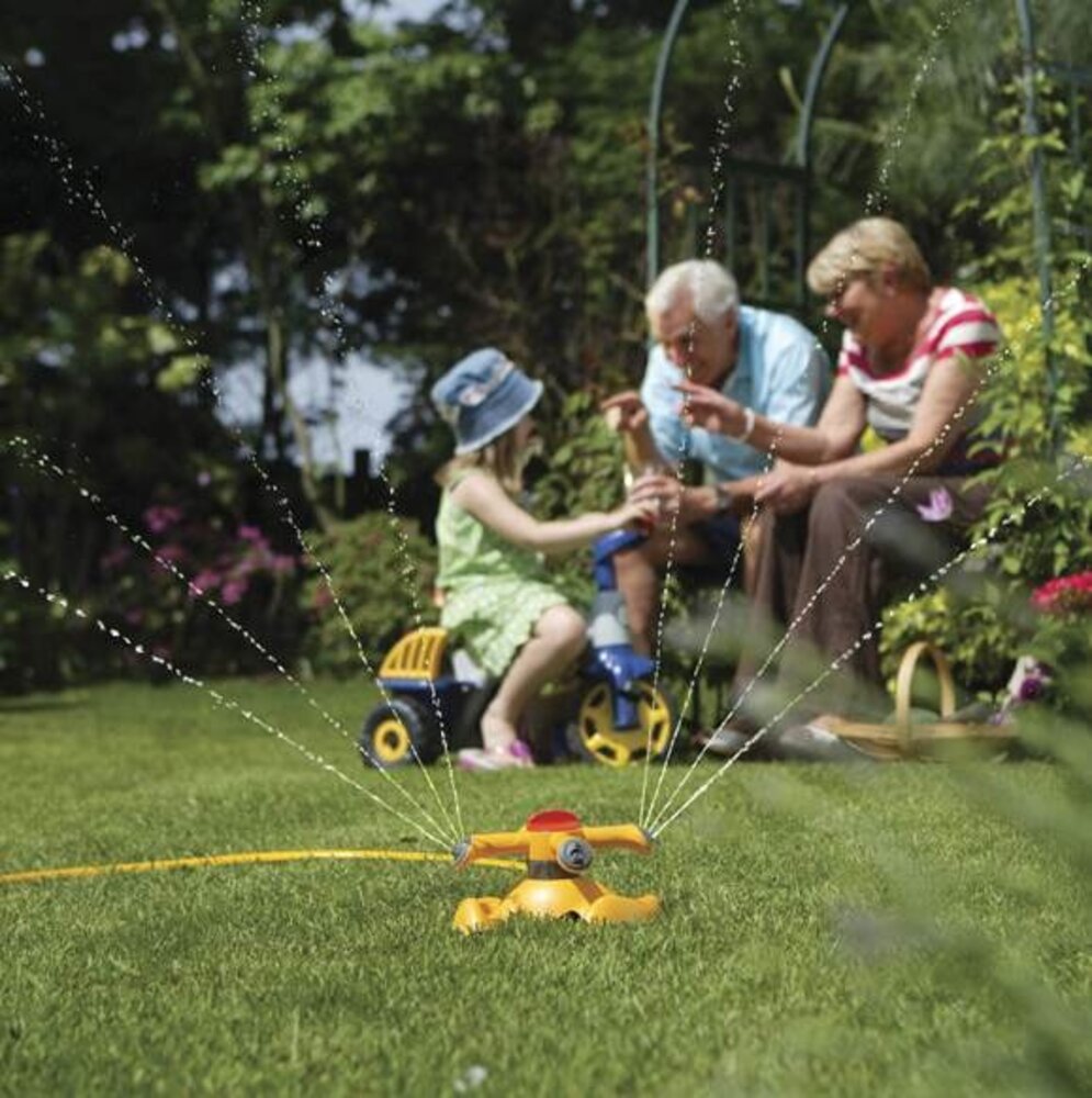 Hozelock Cirkelsproeier PLUS op slede Hozelock Cirkelsproeier PLUS op slede