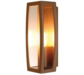 SLV Meridian 2 BOX roestkleur wandlamp
