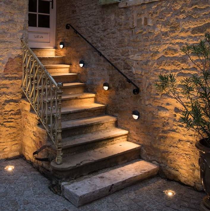 SLV Downunder OUT LED rond wandlamp