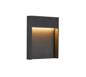 SLV FLATT  Antraciet SENSOR wandlamp SLV FLATT  Antraciet SENSOR wandlamp